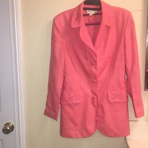CORAL MATCHING SUIT